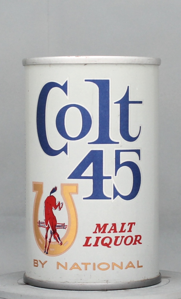 Colt 45 Malt Liquor 8 Oz Tab Top Can