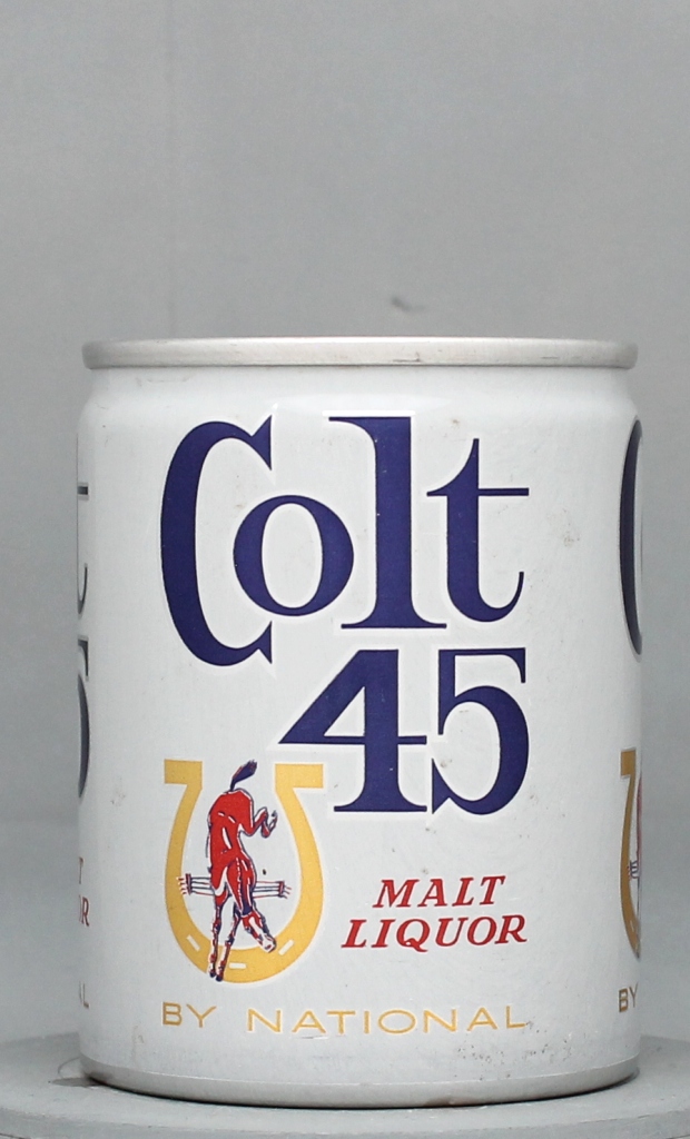 Colt 45 Malt Liquor 8 Oz Tab Top Can