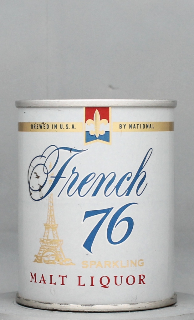 French 76 Sparkling Malt Liquor 8 Oz Tab Top Can