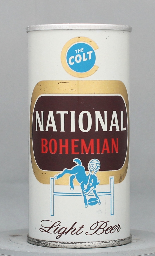 National Bohemian Light Beer 7 Oz Zip Top Can
