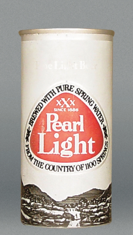 Pearl Light Beer 8 Oz Tab Top Can