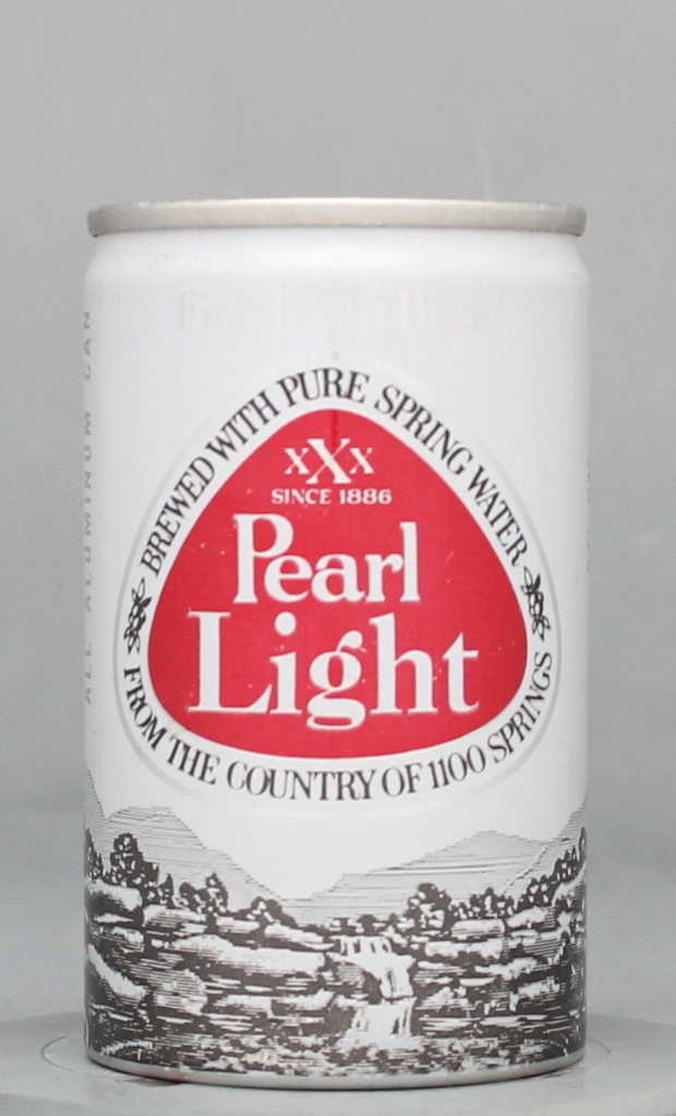 Pearl Light Beer 8 Oz Tab Top Can