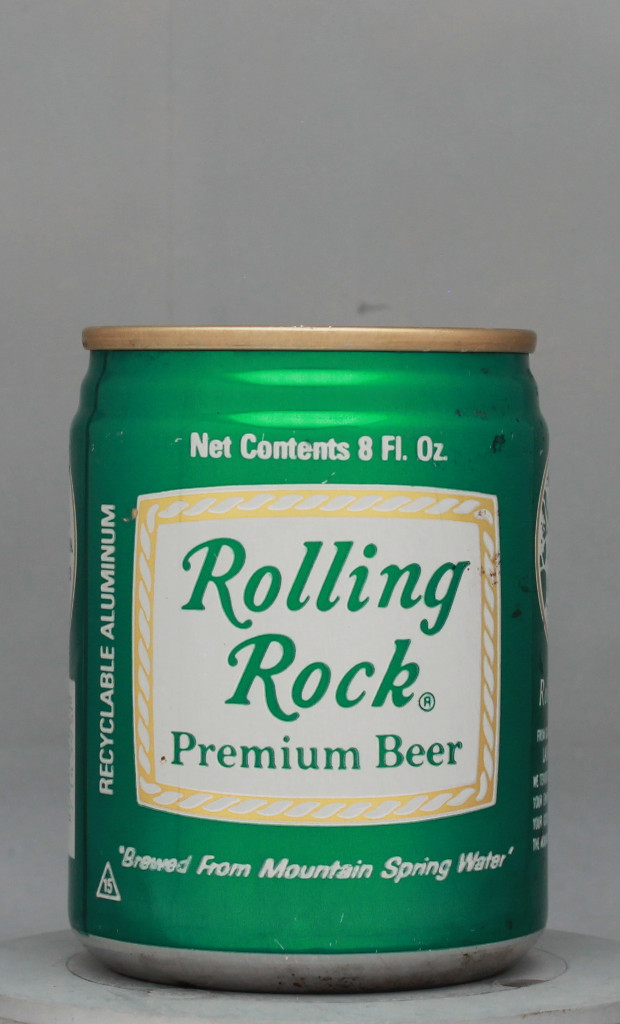 Rolling Rock Premium Beer 8 Oz Tab/Stay Top Can