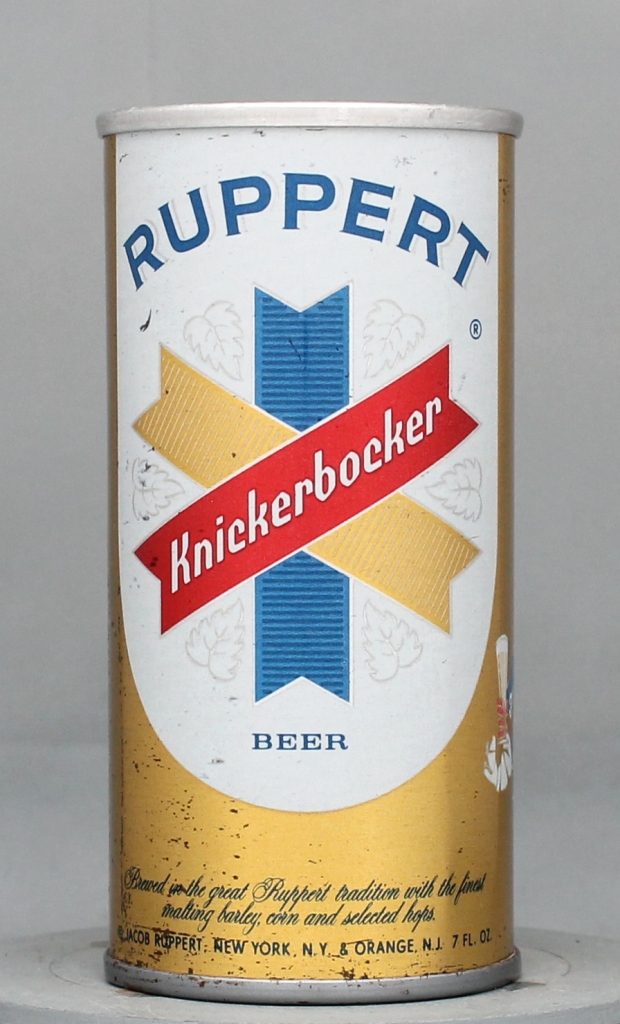 Ruppert Knickerbocker Beer 7 Oz Tab Top Can
