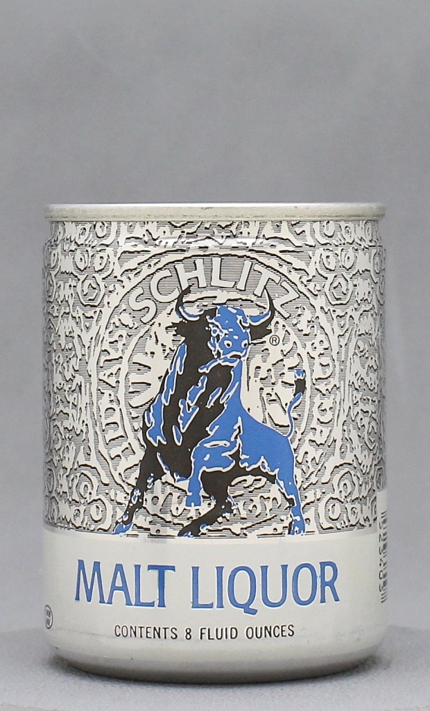 Schlitz Malt Liquor 8 Oz Tab Top Can