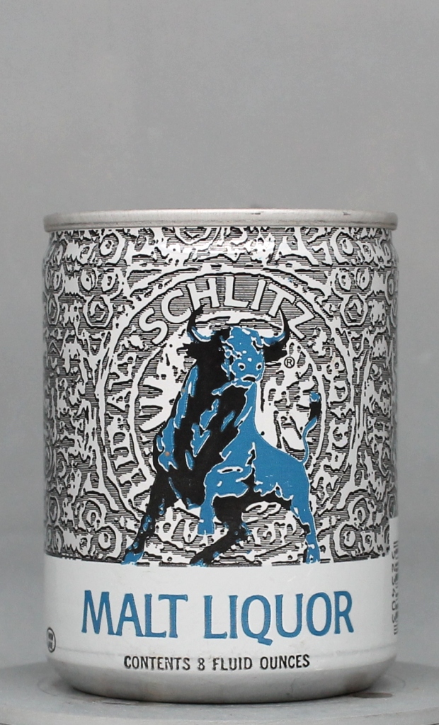 Schlitz Malt Liquor 8 Oz Tab Top Can