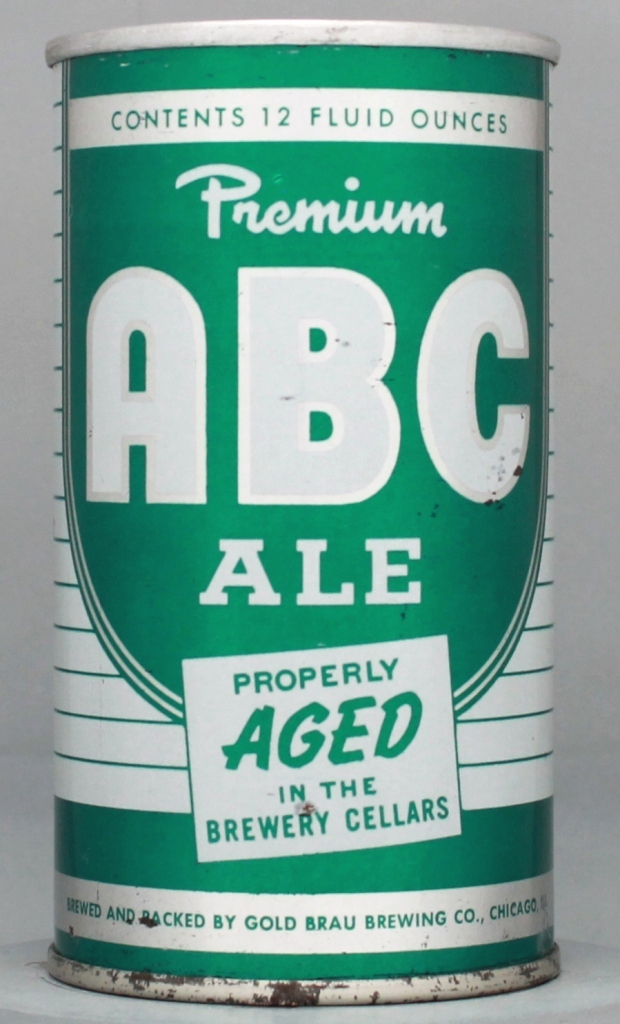 ABC Premium Ale 12 Oz Tab Top Can