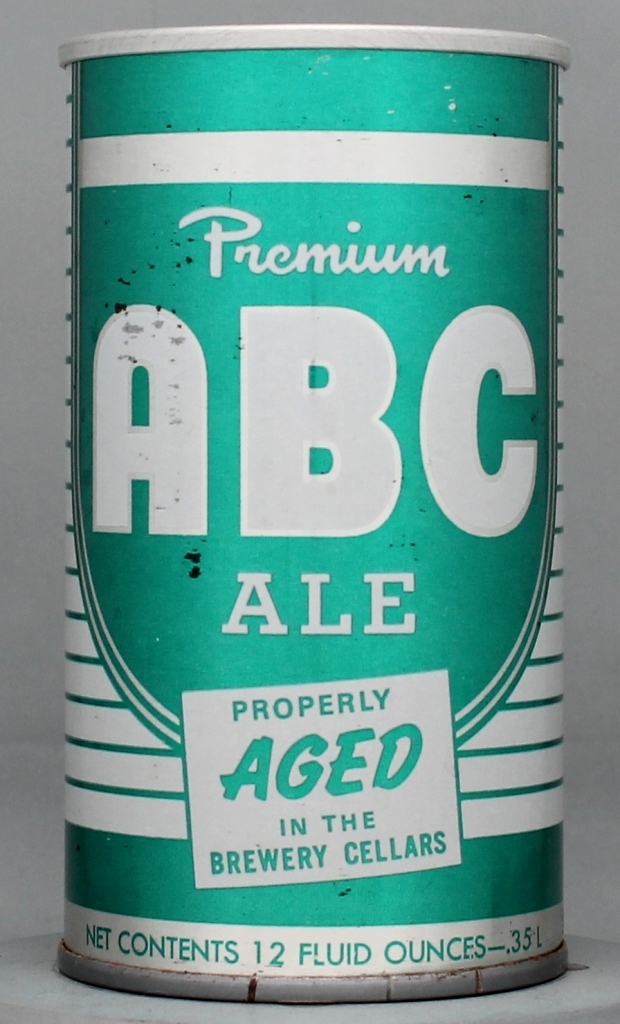 ABC Premium Ale 12 Oz Tab Top Can