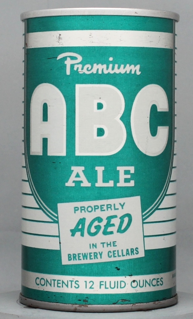 ABC Premium Ale 12 Oz Tab Top Can