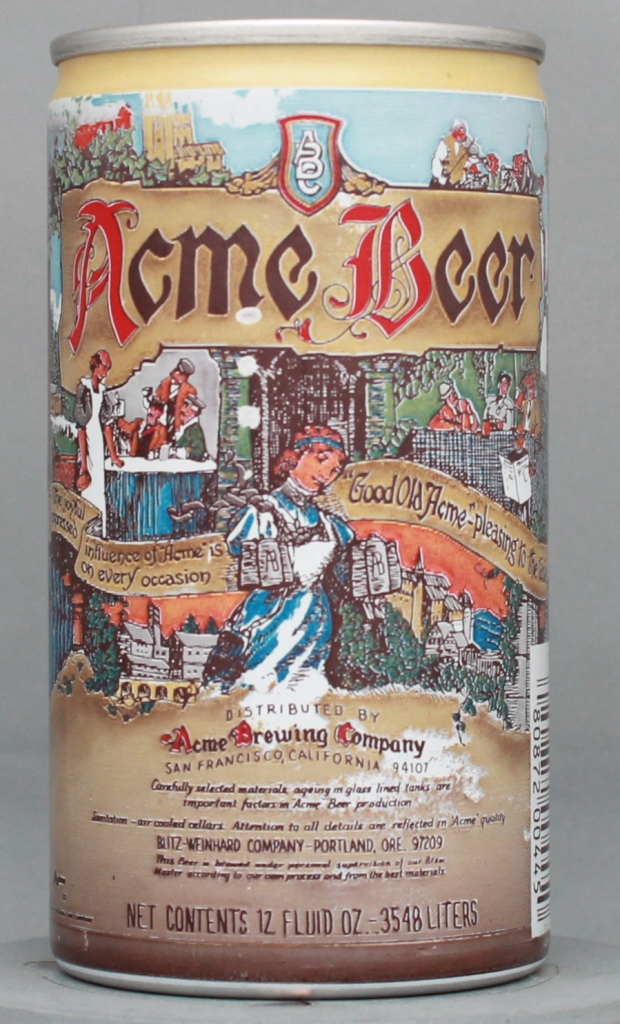 Acme Beer 12 Oz Tab Top Can
