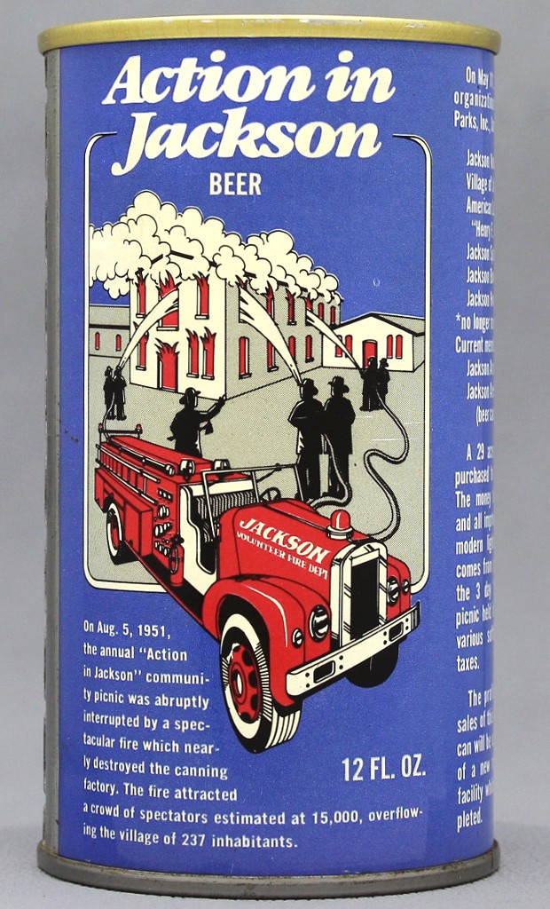 Action In Jackson Beer 12 Oz Tab Top Can