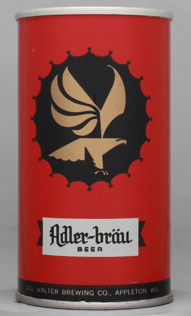 Adler Brau Beer 12 Oz Zip/Tab/Insert Top Can