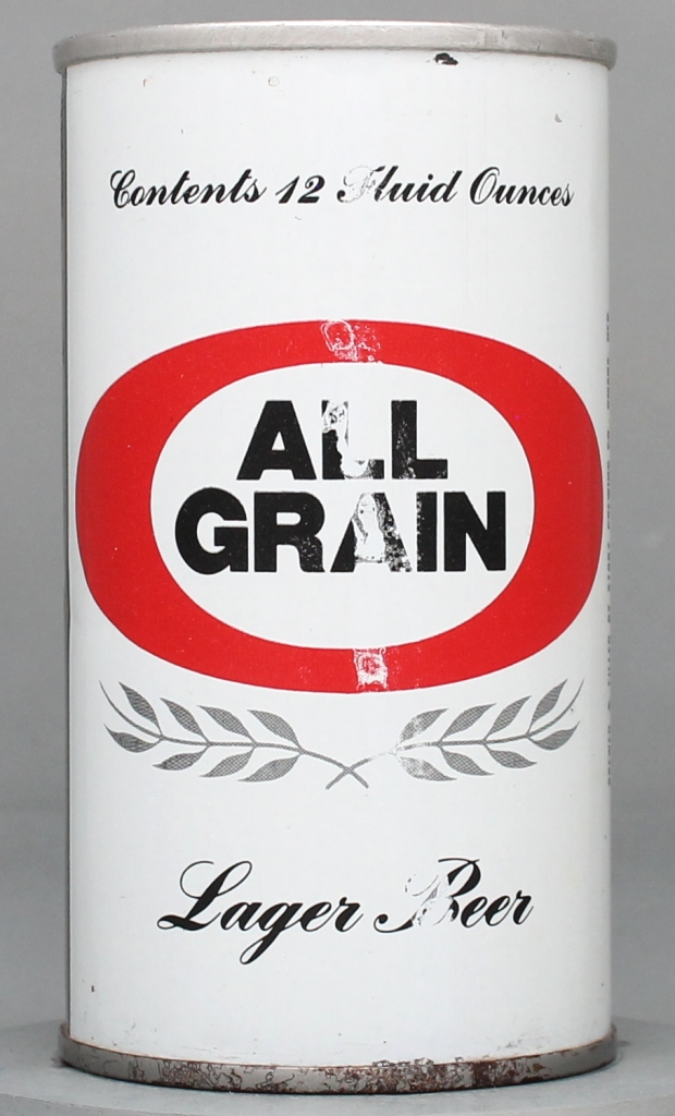 All Grain Lager Beer 12 Oz Zip Top Can