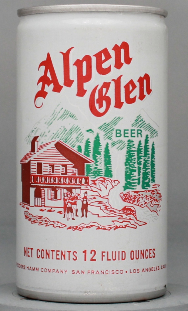 Alpen Glen Beer 12 Oz Tab Top Can