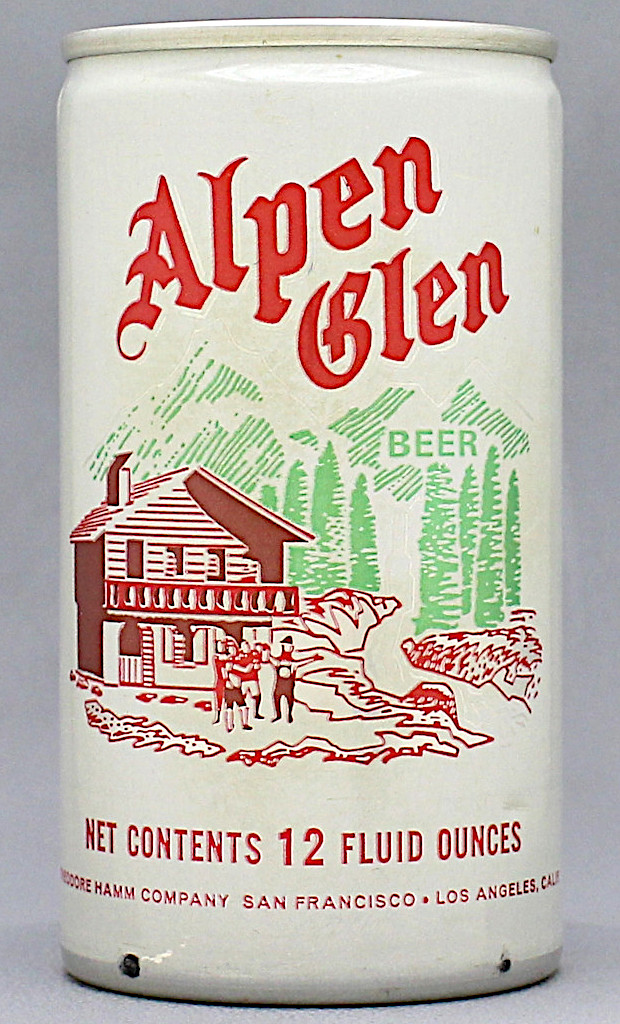 Alpen Glen Beer 12 Oz Tab Top Can