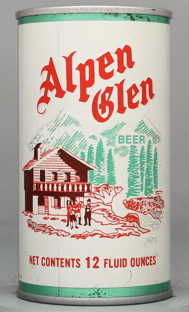 Alpen Glen Beer 12 Oz Tab Top Can