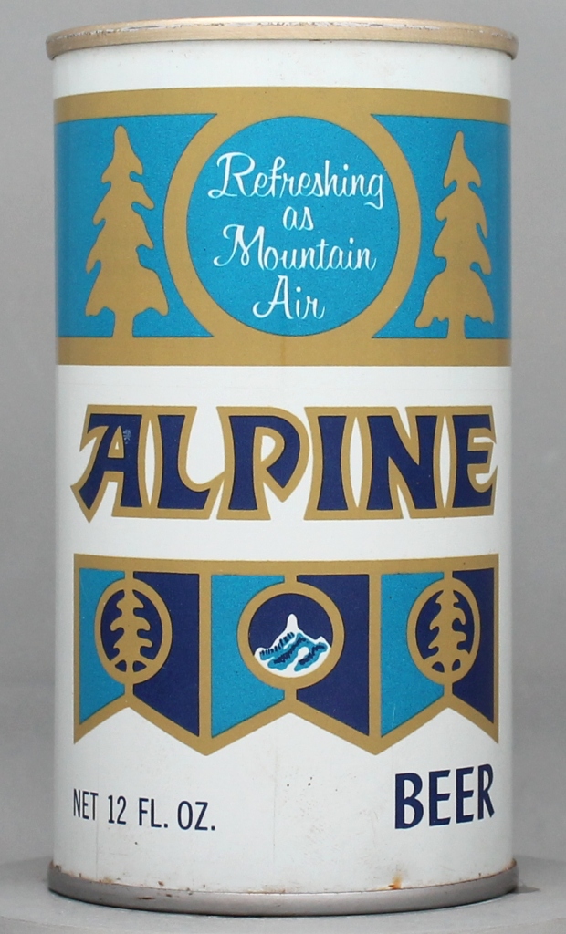 Alpine Beer 12 Oz Tab Top Can