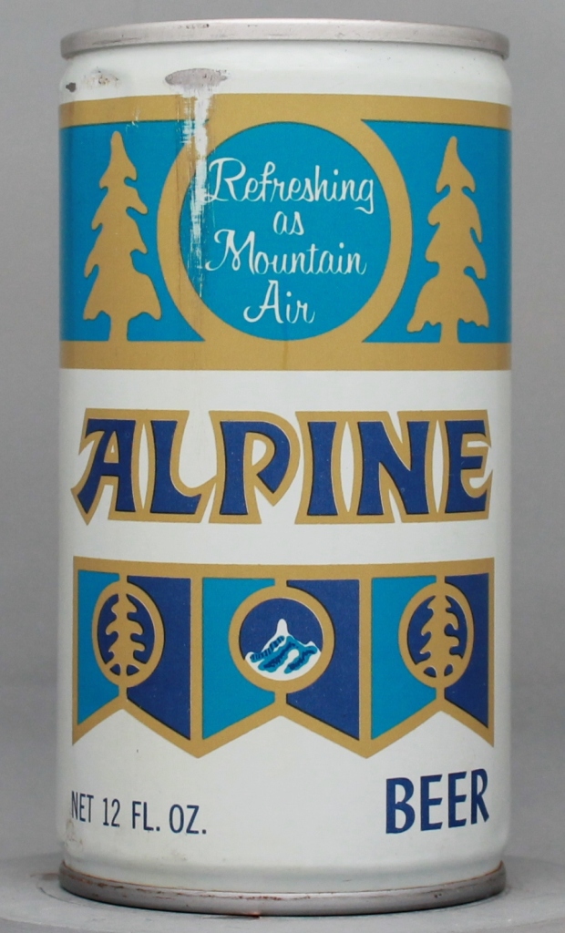 Alpine Beer 12 Oz Tab Top Can