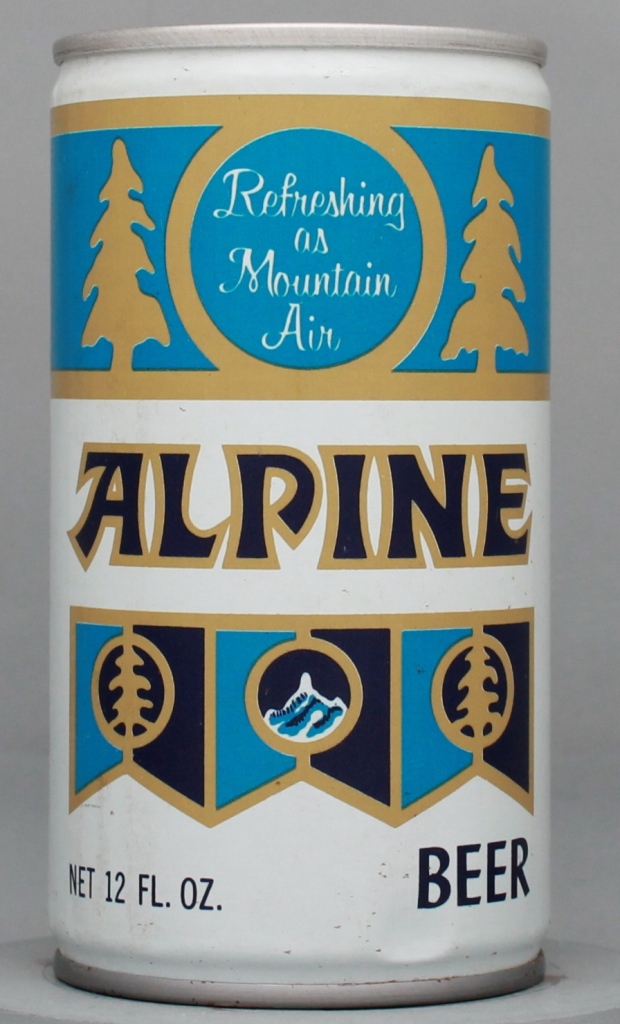 Alpine Beer 12 Oz Tab Top Can
