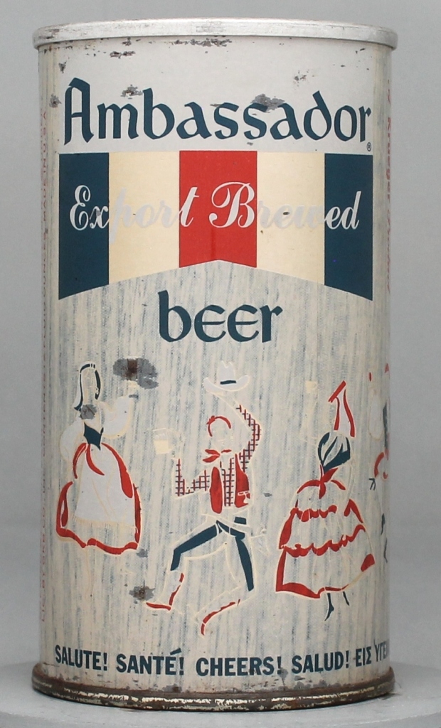 Ambassador Extra Brewed Beer 12 Oz Zip Top Can