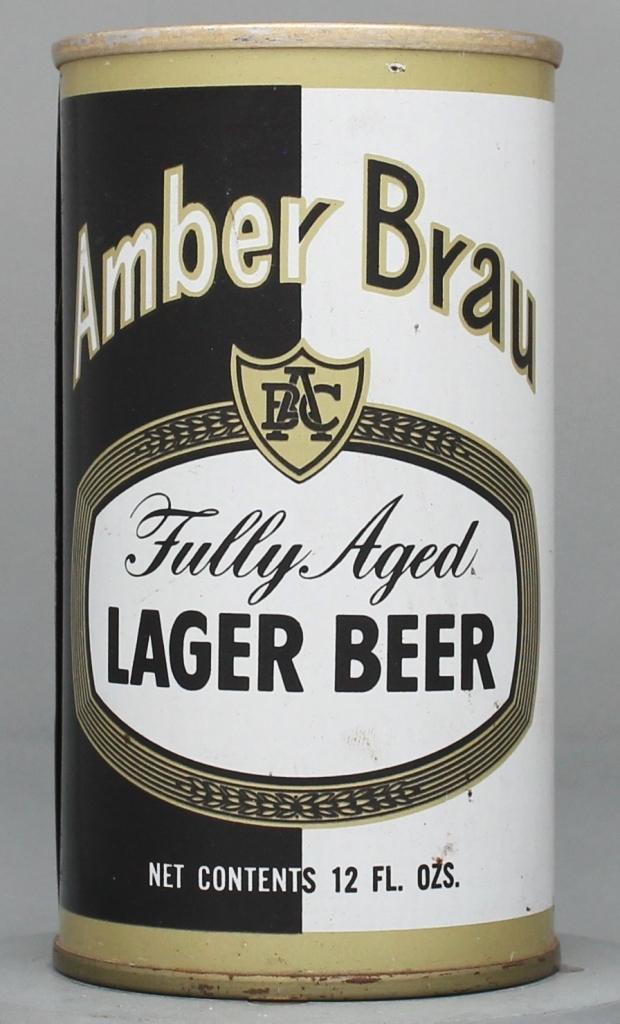 Amber Brau Beer 12 Oz Tab Top Can