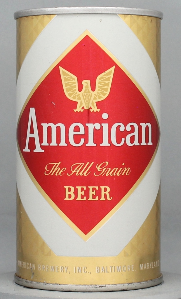 American The All Grain Beer 12 Oz Zip/Tab Top Can