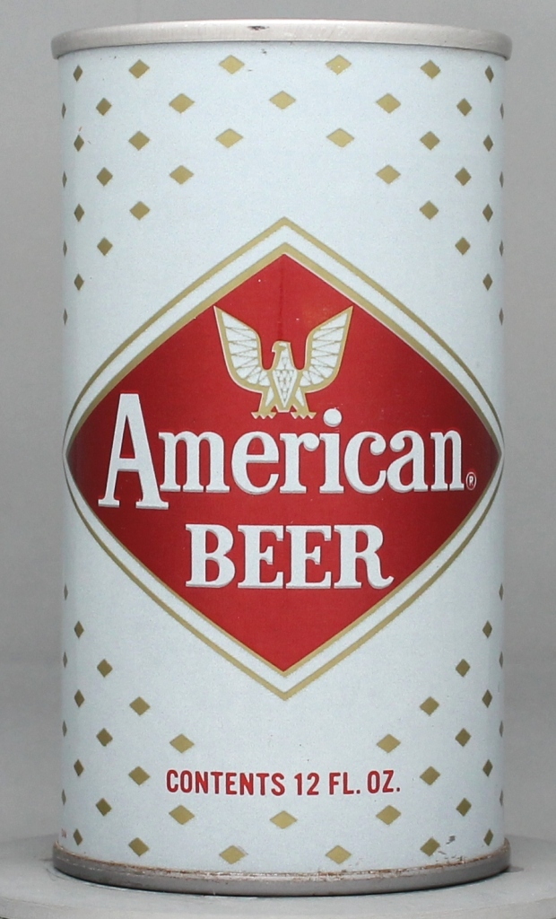 American Beer 12 Oz Tab Top Can