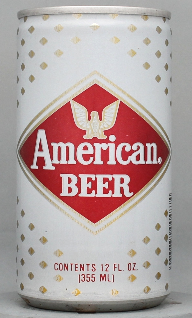 American Beer 12 Oz Tab Top Can