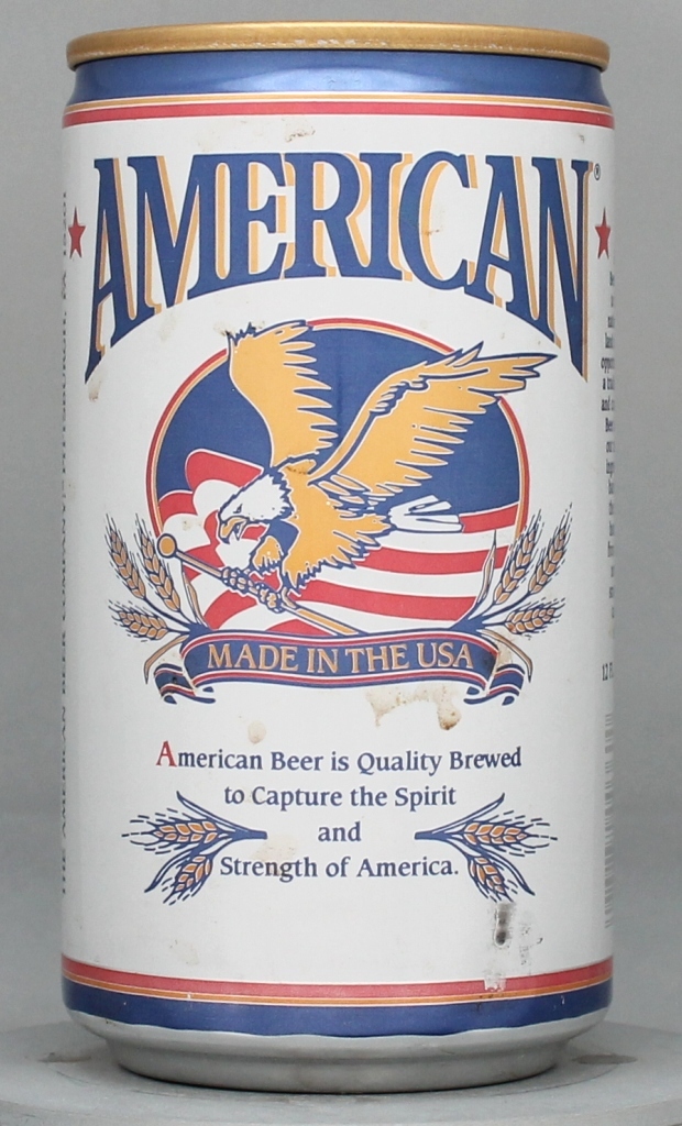 American Beer 12 Oz Tab Top Can