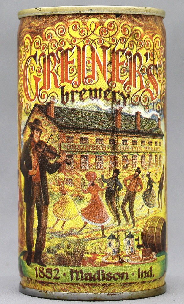 American Breweries Beer 12 Oz Flat Top Can