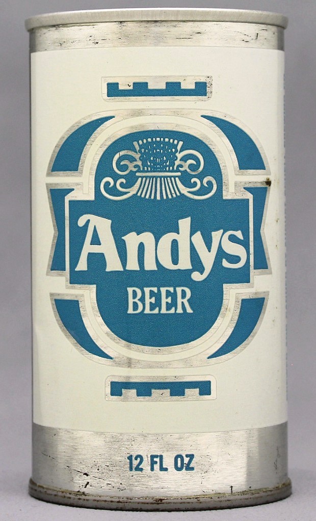 Andy's Beer 12 Oz Tab Top Can