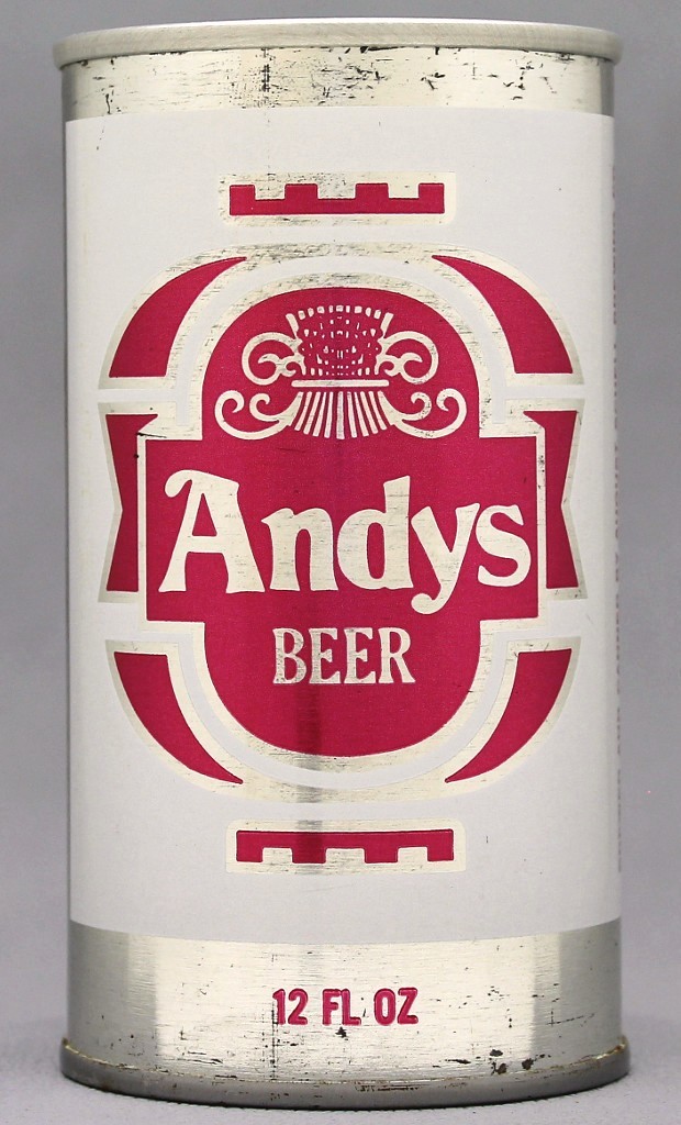 Andy's Beer 12 Oz Tab Top Can