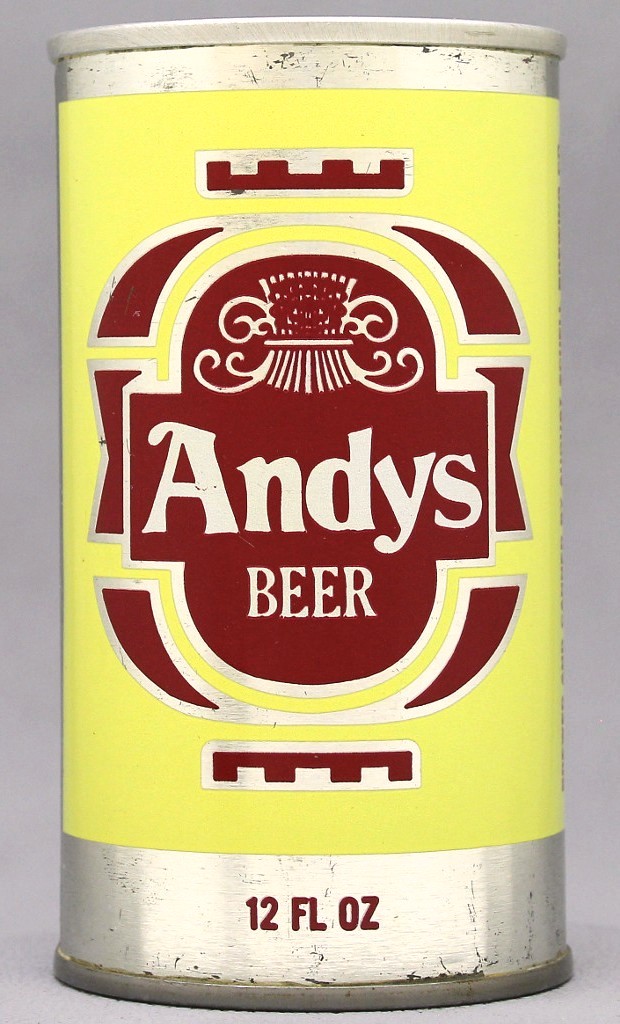 Andy's Beer 12 Oz Tab Top Can