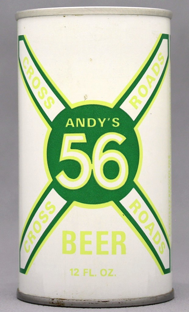 Andy's Crossroads Beer 12 Oz Tab Top Can