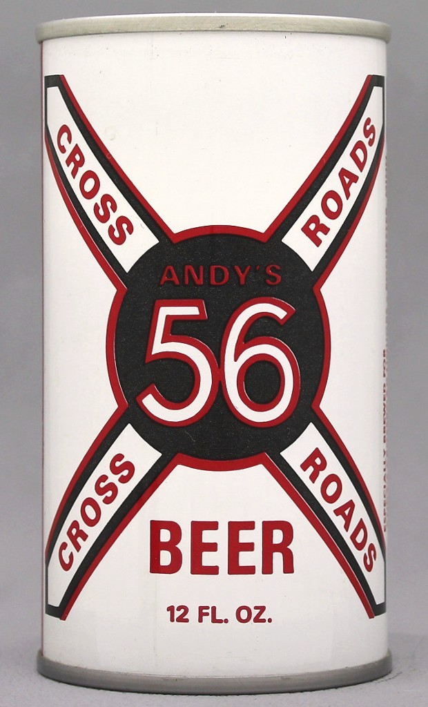 Andy's Crossroads Beer 12 Oz Tab Top Can