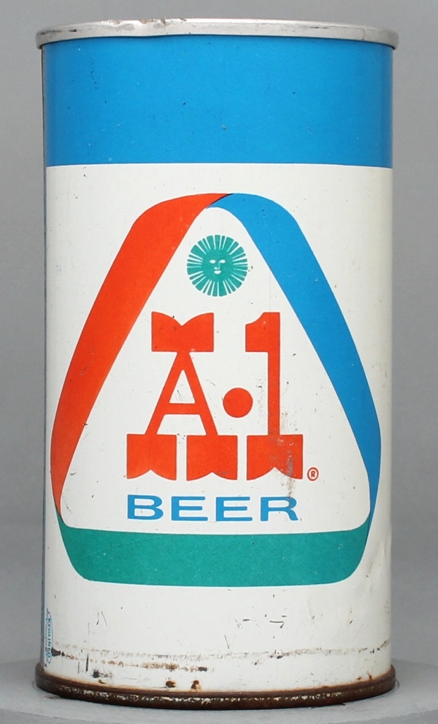 A-1 Beer 12 Oz Zip/Tab Top Can