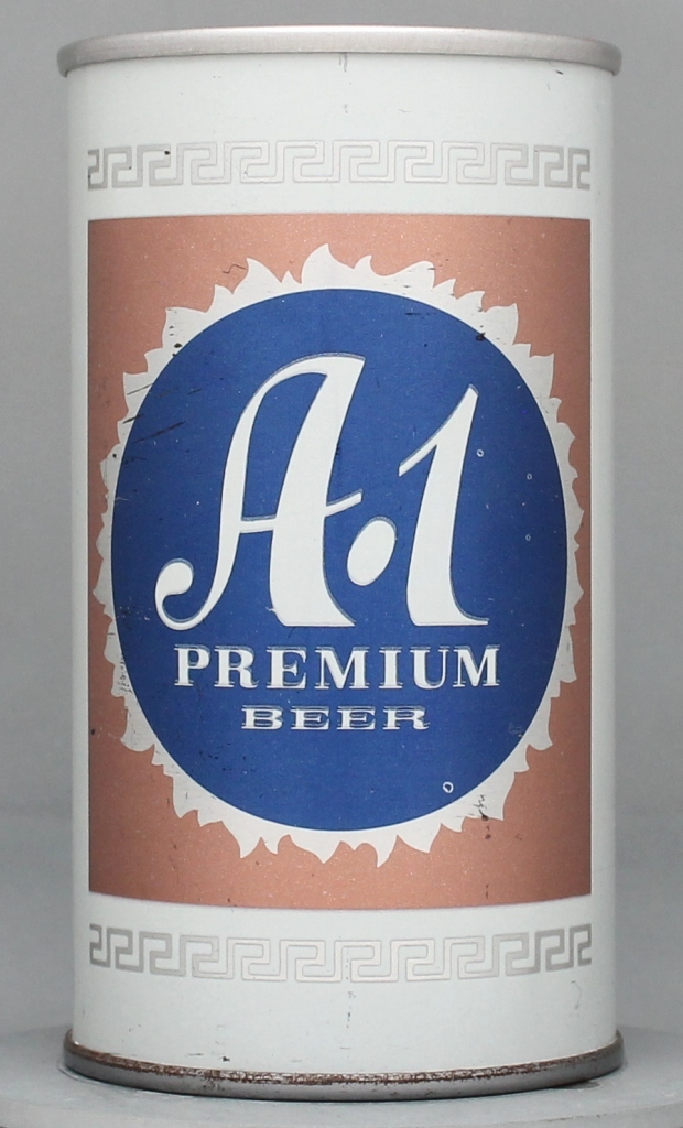 A-1 Premium Beer 12 Oz Tab Top Can