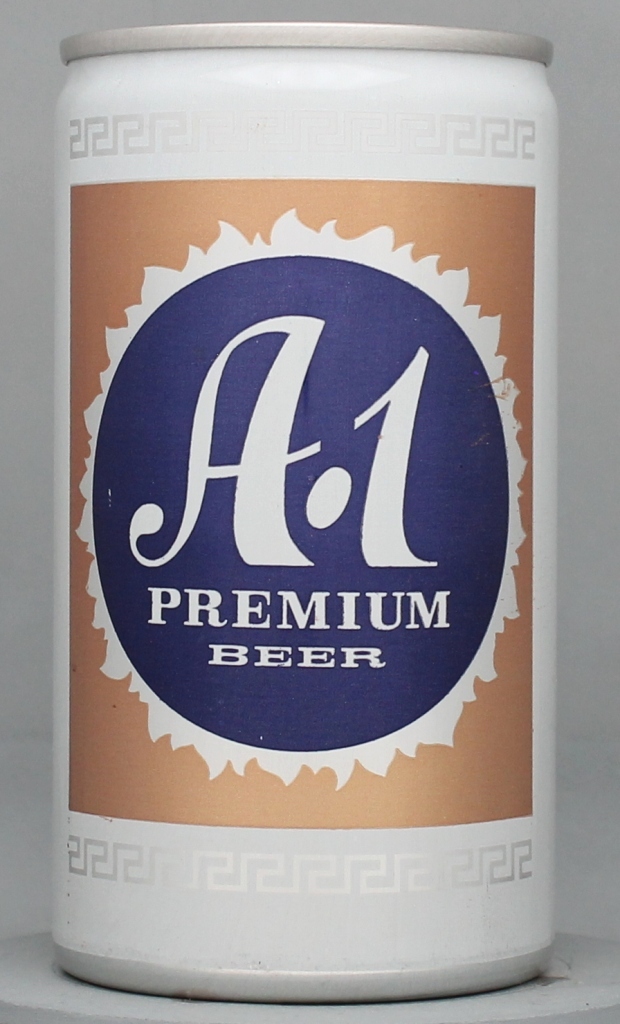 A-1 Premium Beer 12 Oz Tab Top Can