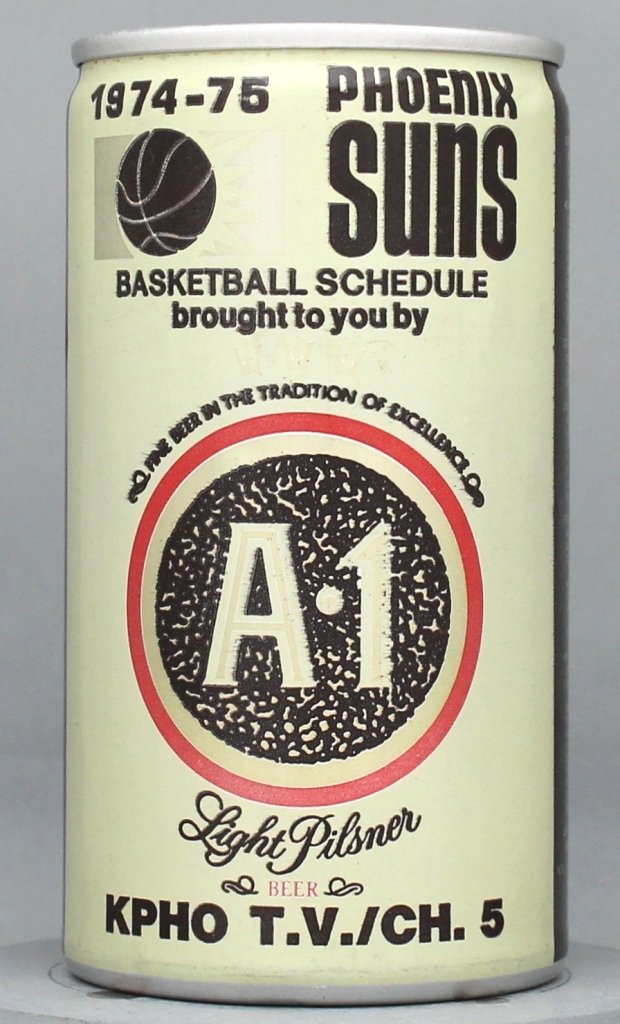 A-1 Light Pilsner Beer 12 Oz Bank Can