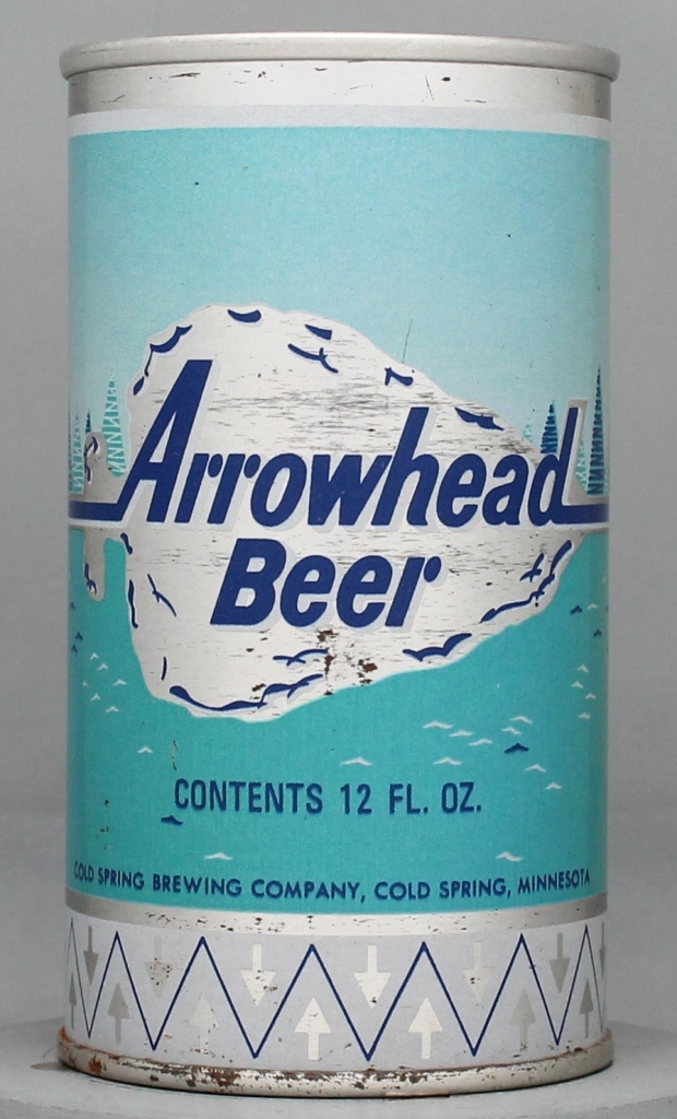 Arrowhead Beer 12 Oz Tab Top Can