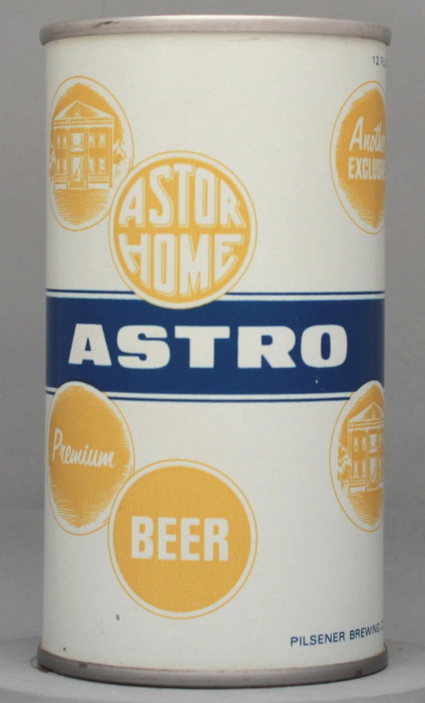 Astro Premium Beer 12 Oz Tab Top Can