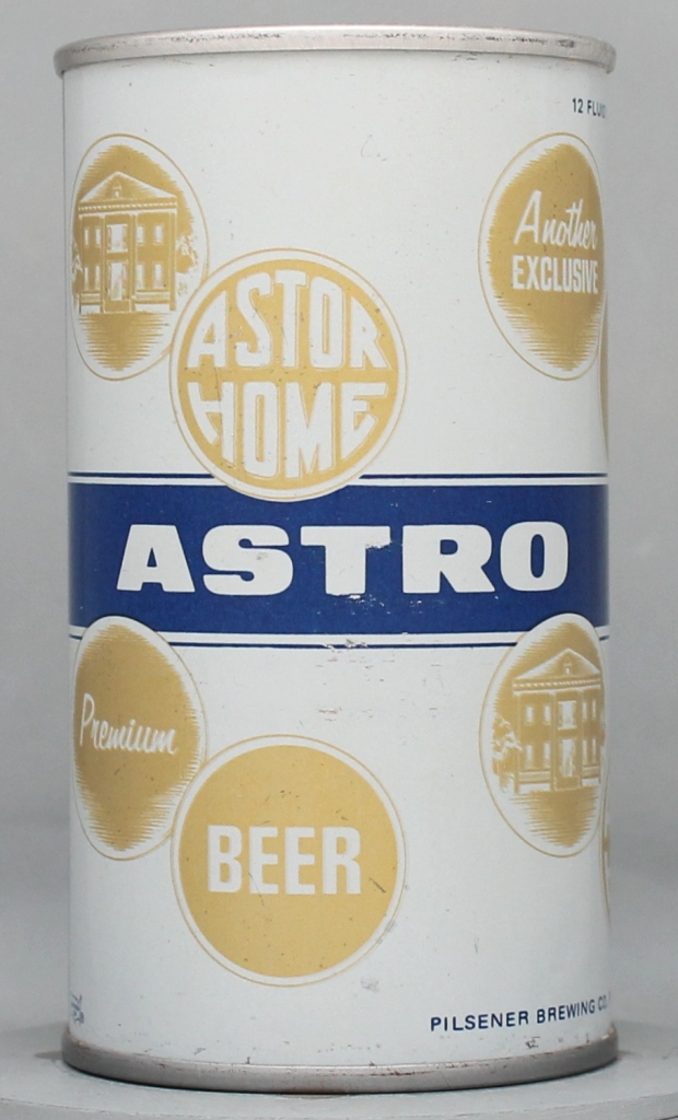 Astro Premium Beer 12 Oz Tab Top Can
