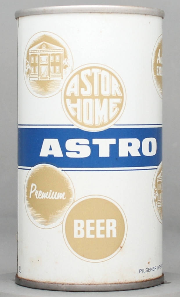 Astro Premium Beer 12 Oz Tab Top Can