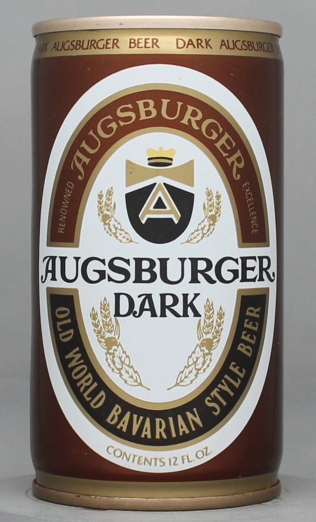 Augsburger Dark Beer 12 Oz Tab Top Can