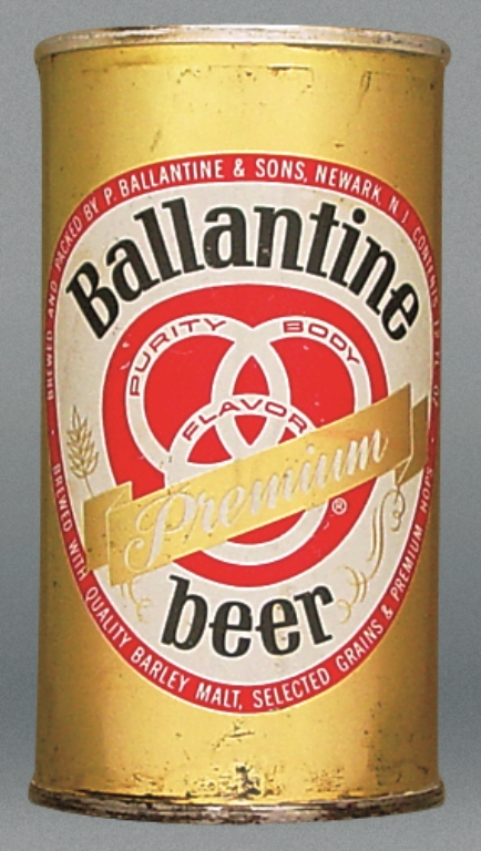 Ballantine Premium Beer 12 Oz Zip Top Can