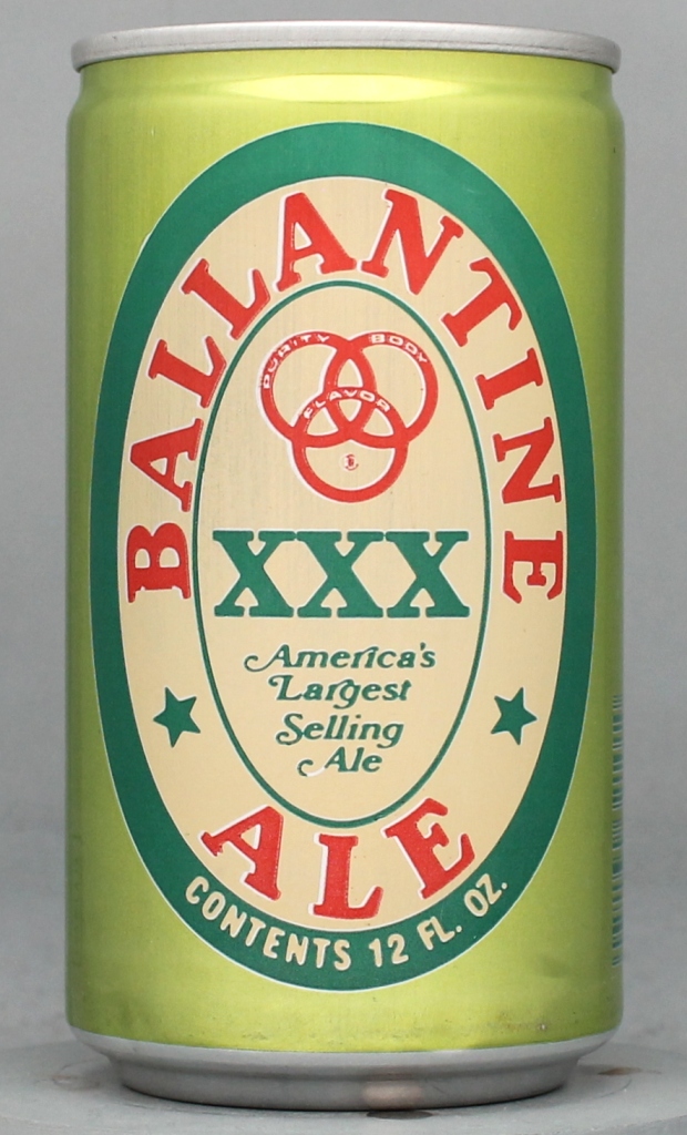 Ballantine XXX Ale 21 Oz Tab Top Can