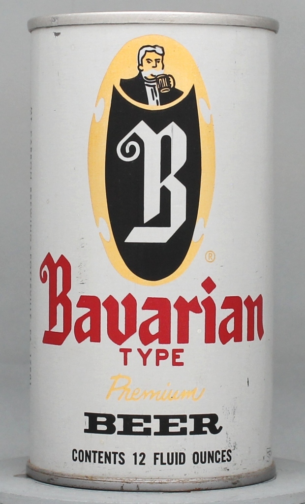 Bavarian Type Premium Beer 12 Oz Tab Top Can
