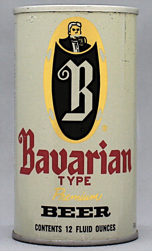 Bavarian Type Premium Beer 12 Oz Tab Top Can