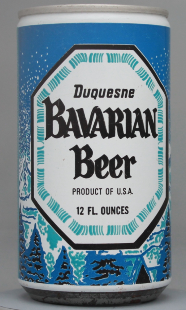 Bavarian, Duquesne Beer 12 Oz Tab Top Can