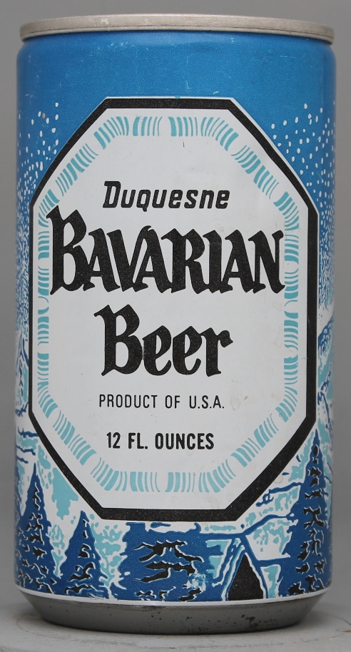 Bavarian, Duquesne Beer 12 Oz Tab Top Can